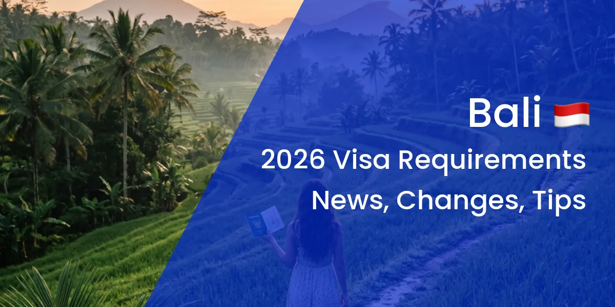 Bali visa requirements in 2026