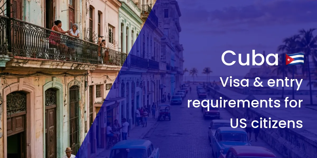 Cuba visa for US citizens
